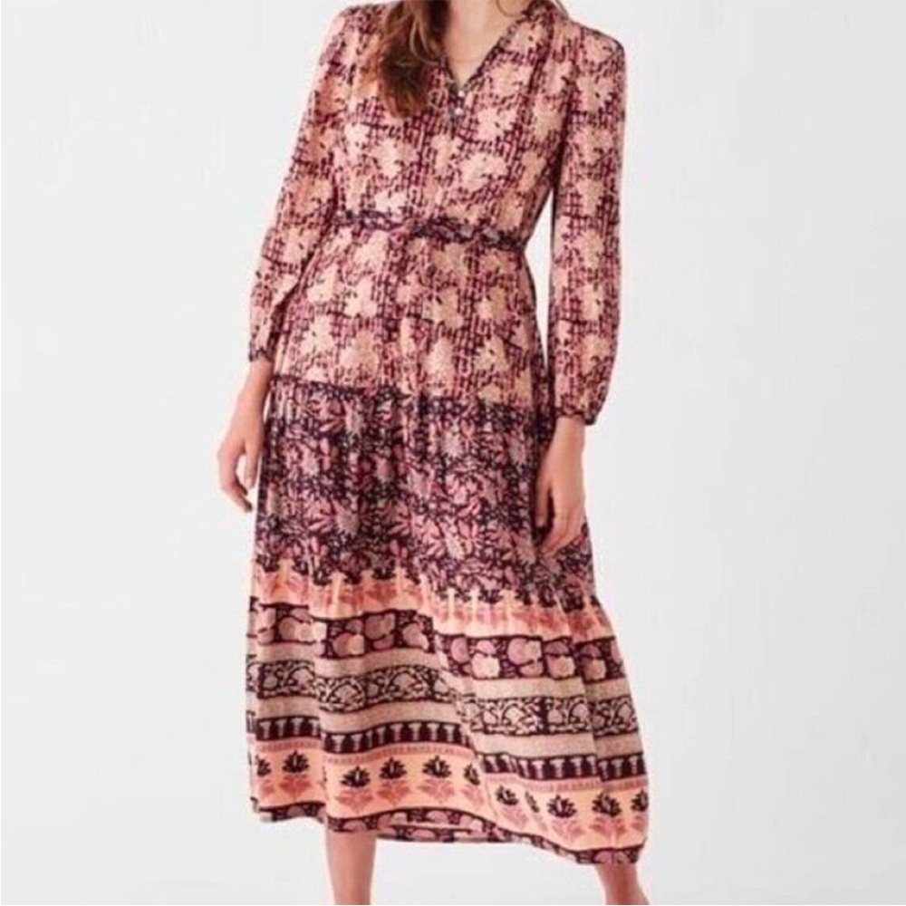 Faherty Idina Maxi Dress Size M